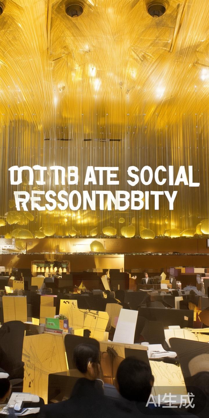 此外，“企业社会责任”也成为本届金年会的一大焦点。